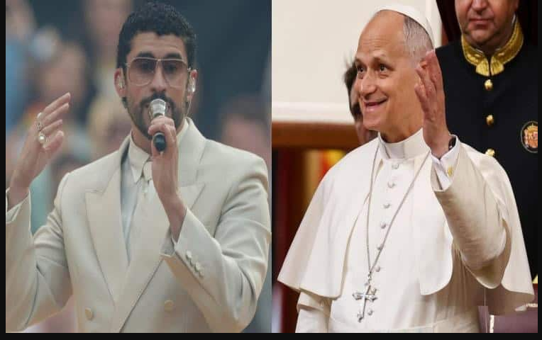 Su Santidad y Bad Bunny
